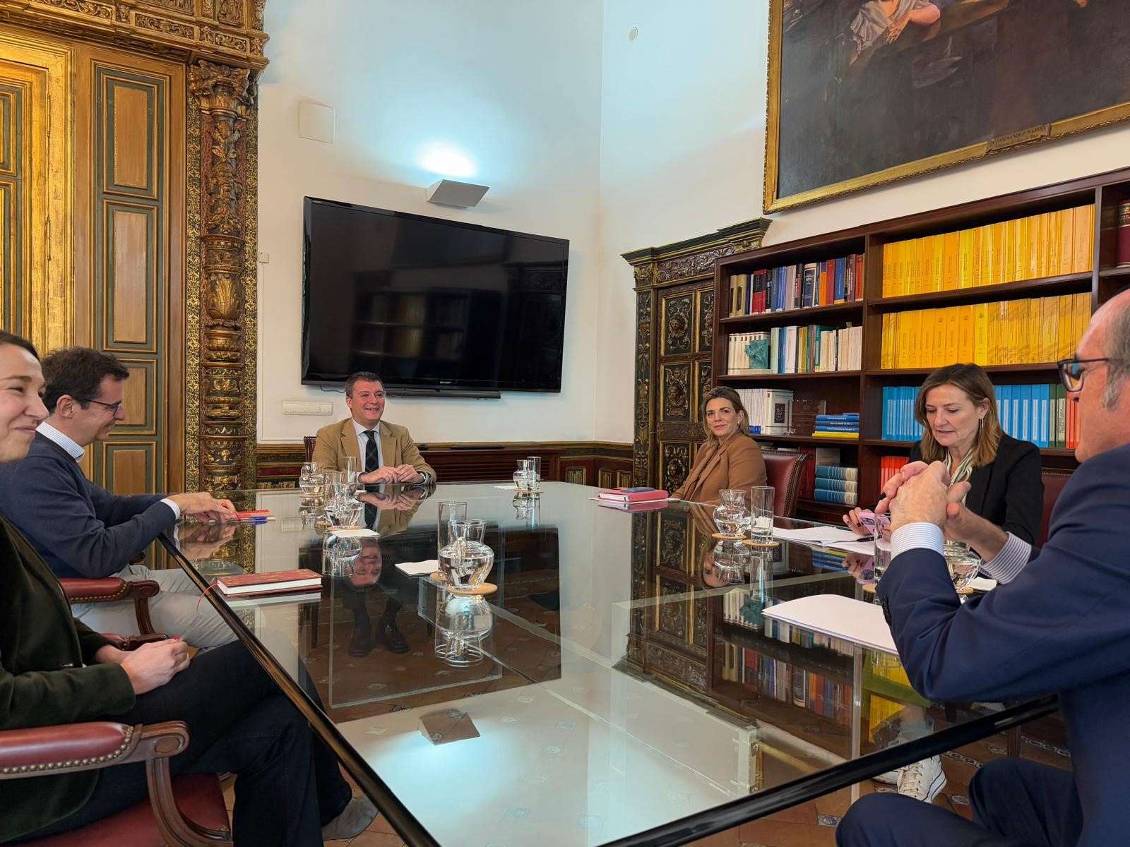 Ángel Gabilondo se reúne con el Comisionado de la Comunidad de Madrid para la Cañada Real Galiana