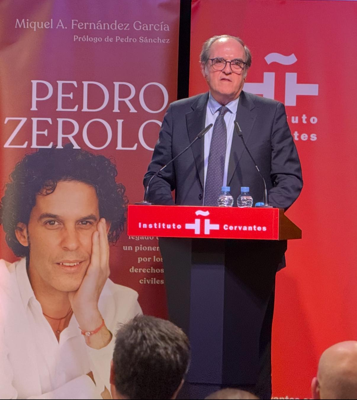 El Defensor del Pueblo, Ángel Gabilondo, ha manifestado que “Pedro Zerolo, fue más que un activista, fue un activador de los derechos y de su concreción legislativa” y ha destacado de él que “no le bastaba la incidencia, buscaba la transformación”.